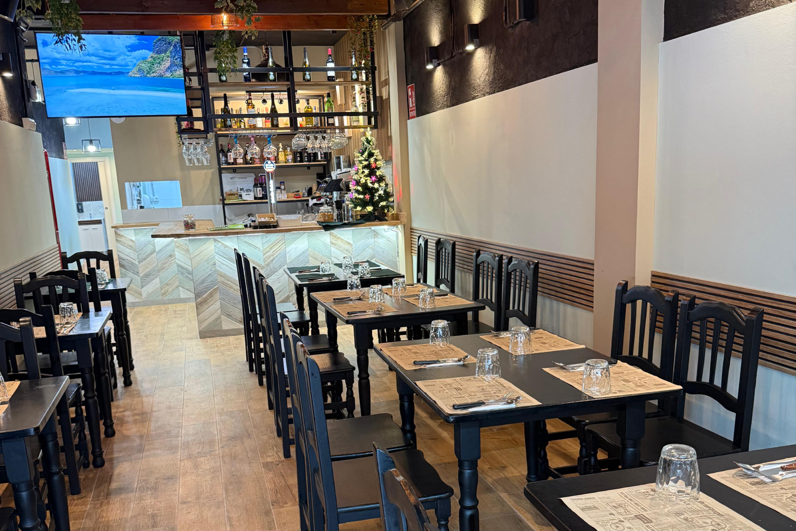 Interior del restaurante